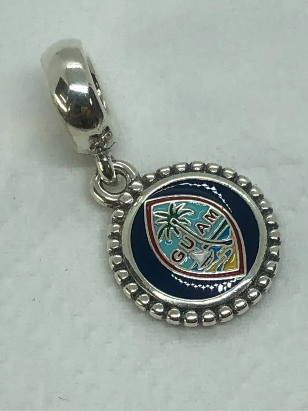 ✨ ✨PANDORA Island Of Guam Exclusive Flag Dangle Charm
